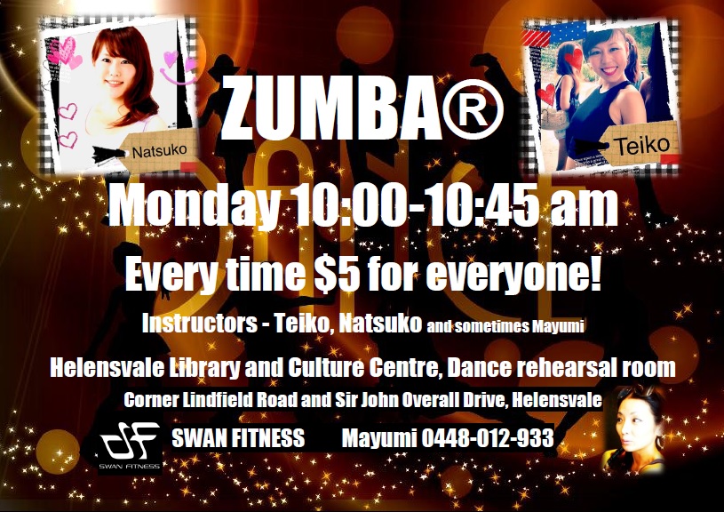 ZUMBA Helensvale flyer
