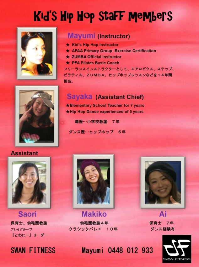 kids hip hop members