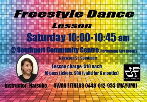 Freestyle Dance Lesson Flyer