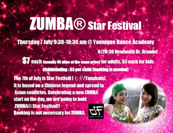 ZUMBA Star Festival Flyer 2